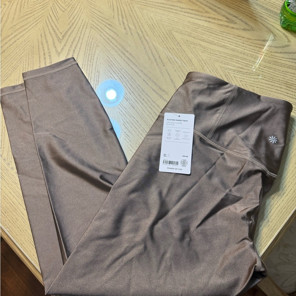 Athleta Copper/Brown Elation leggings